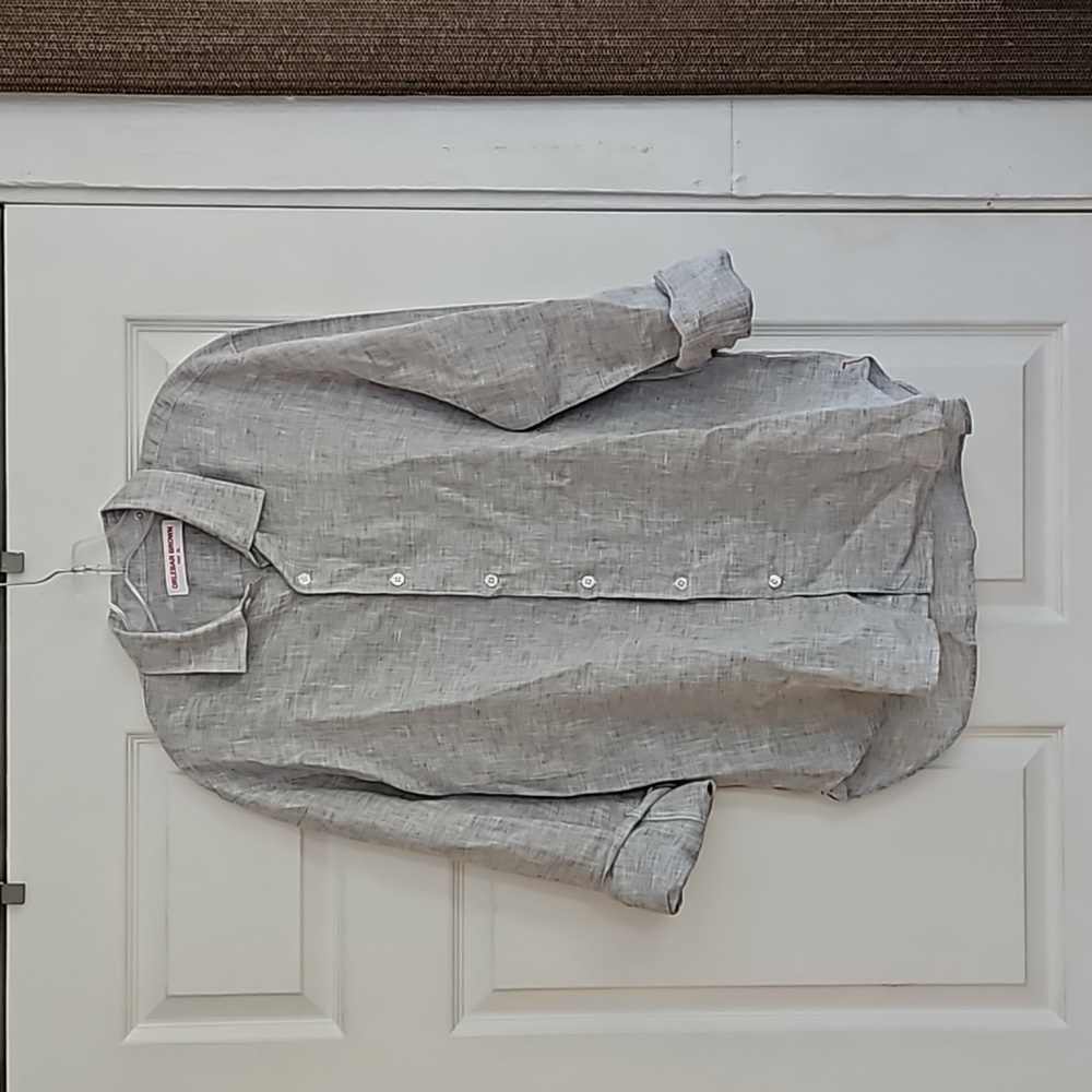 (Men) Orlebar Brown Gray Shirt